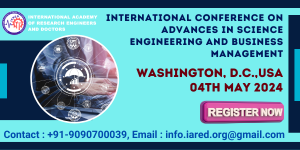 Science Engineering and Business Management conference in Washington, D.C.